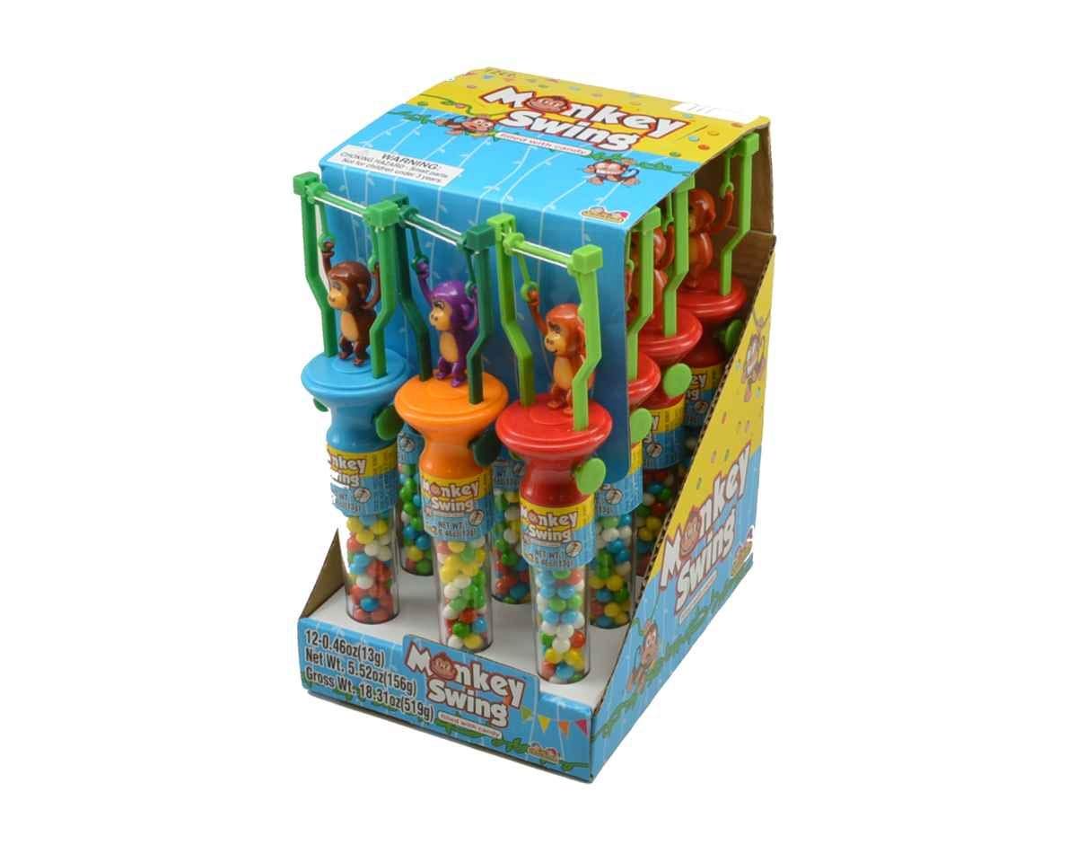 Amazon.com : Kidsmania Monkey Swing Toys with Candy: 12-Piece